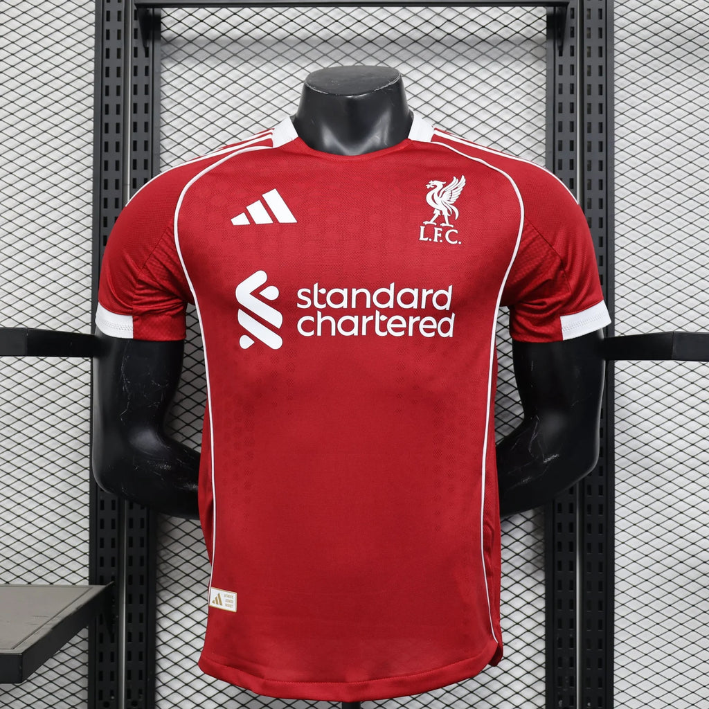 Liverpool Home 2025-26 Player Version